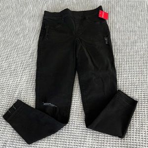 Spanx vintage black jean leggings
